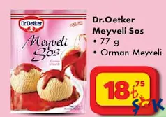 DR. OETKER MEYVELİ SOS 77 G